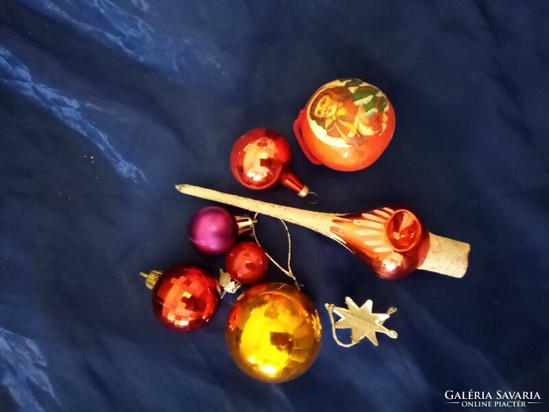 Old Christmas tree decorations