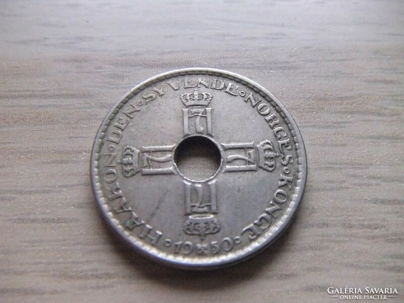 1 Krone 1950 Norway