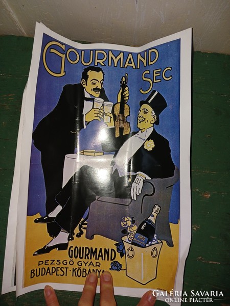 Posters, quarry beer, champagne