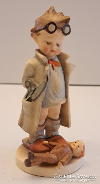 Antique hummel porcelain figure, doctor, tmk1, marked, flawless
