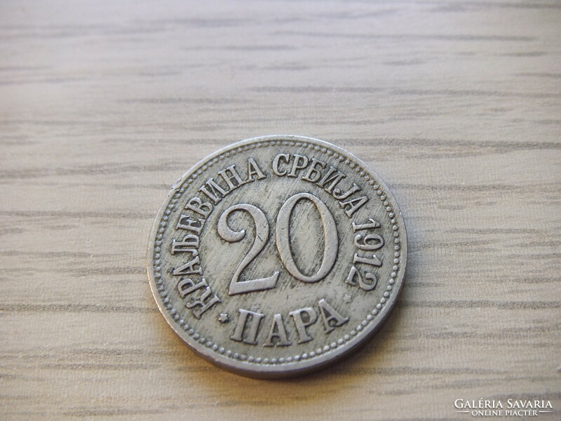 20 Para 1912 Serbia