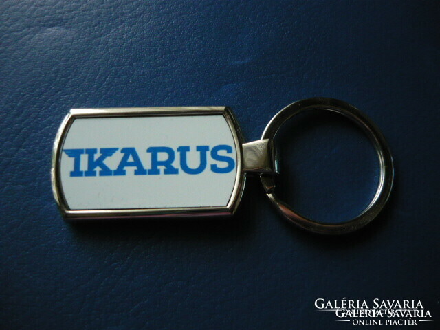 Ikarus metal keychain