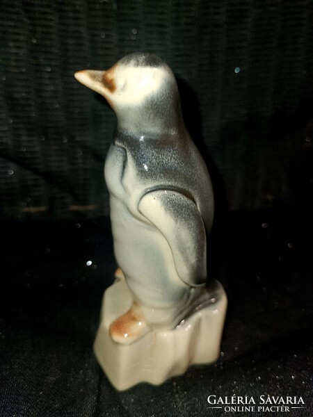 Old porcelain penguin