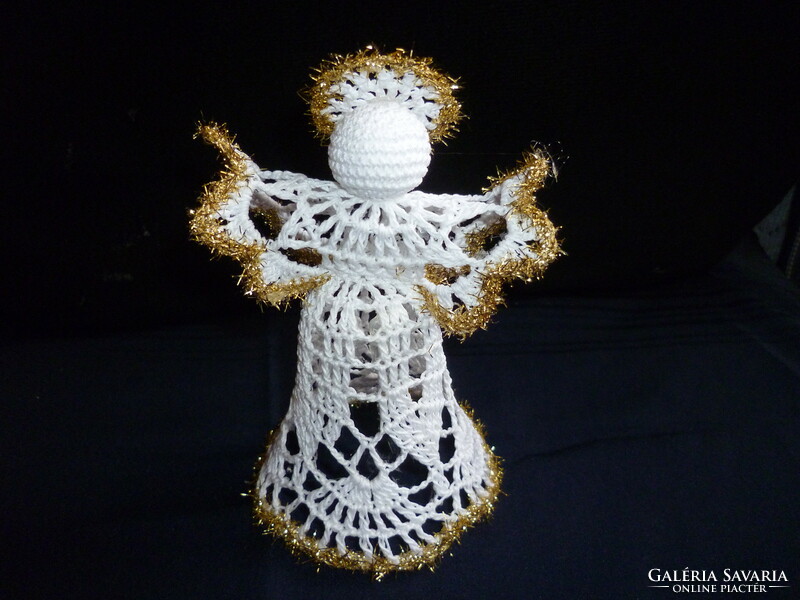 Crocheted angel