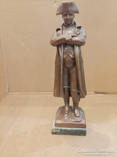 Napoleon bronze statue, 20 cm high, for collectors. Old.