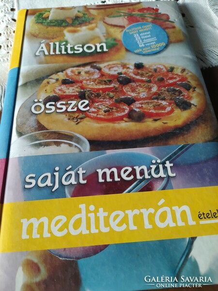 Mediterrán szakácskönyv, receptes könyv