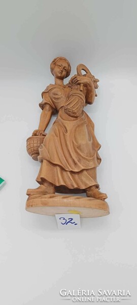 Wooden statue of Saint Elizabeth