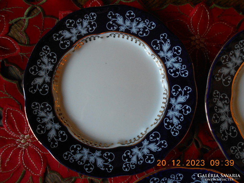 Zsolnay Pompadour II-es süteményes tányér, 17,5 cm