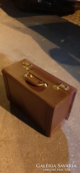 Leather briefcase