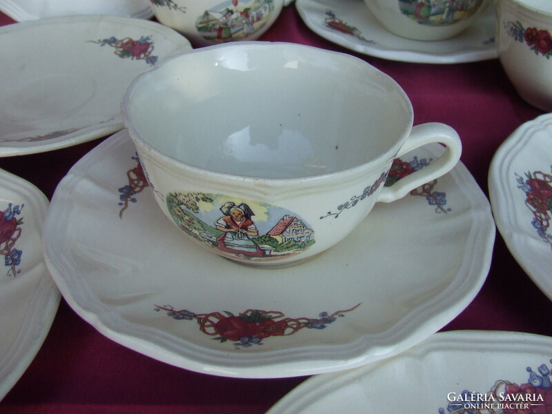 Sarreguemines-Obernai tea set