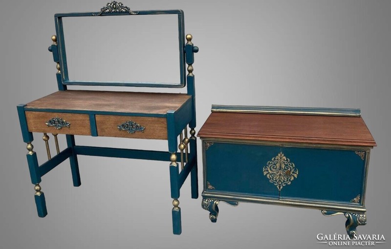 A small chest of drawers with an oriental feel