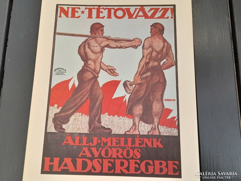 HUF 1 Soviet Soviet Communist Council Republic movement poster offset 21. 1959.