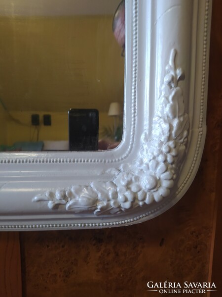 Old painted mirror