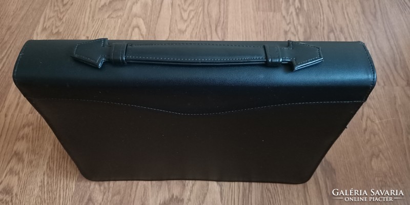 Faux leather briefcase, brand new, for sale due to lack of use