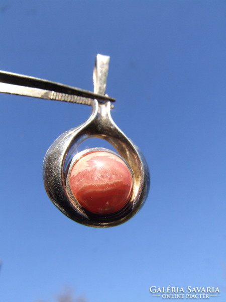 Art deco silver pendant (231217)