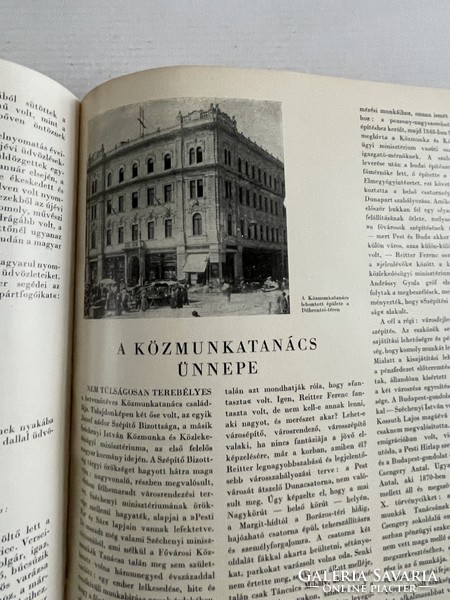 Budapest - the historical, artistic and social magazine of the Székesk capital 1945. Year I. 3. Number