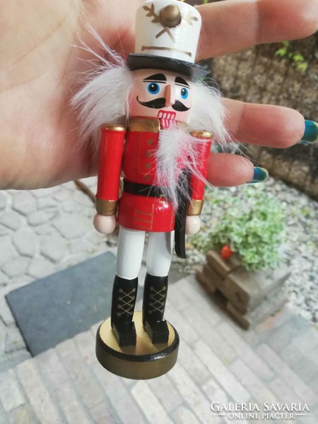 Wooden nutcracker soldier 13 cm