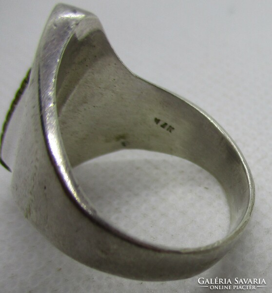 Szépséges  kézműves ezüstgyűrű