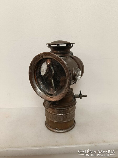 Antique bicycle lamp alte fahrradlampe bicycle lamp carbide bicycle collection 837 8230