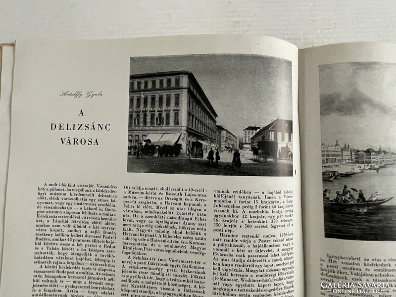 Budapest - the historical, artistic and social magazine of the Székesk capital 1945. Year I. 3. Number