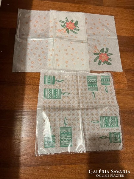 Old Christmas napkins
