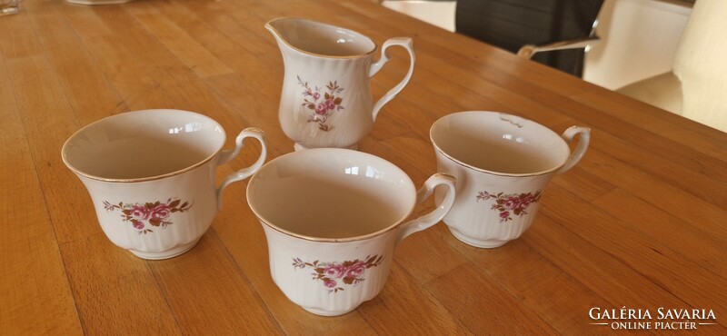 Cluj porcelain tea set 3 pcs + spout 1 pc