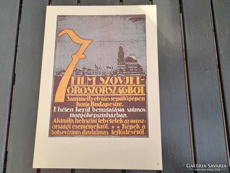 1,-Ft Szovjet soviet kommunista tanácsköztársaság mozgalmi plakát offset 1959.  18.