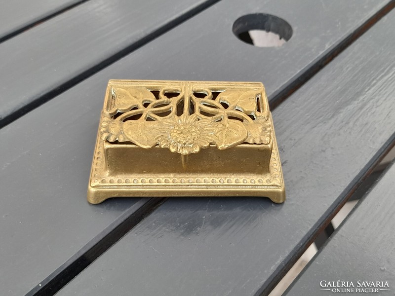 Solid copper decorative box