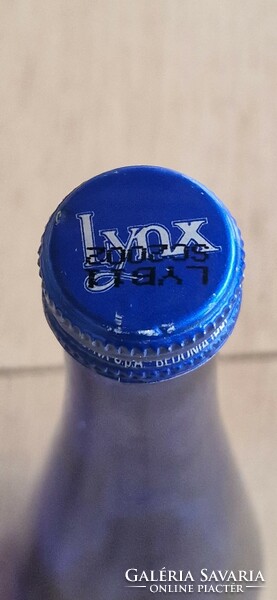 Lynx kék ásványvizes üveg