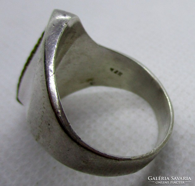 Szépséges  kézműves ezüstgyűrű