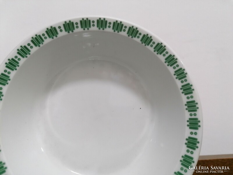 Alföldi porcelán zöld pálcás 3 db-os szett