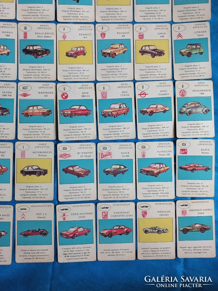 Autós kártya, 1973