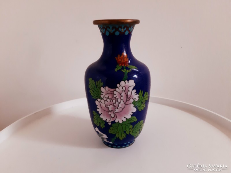 Old Chinese enamel vase