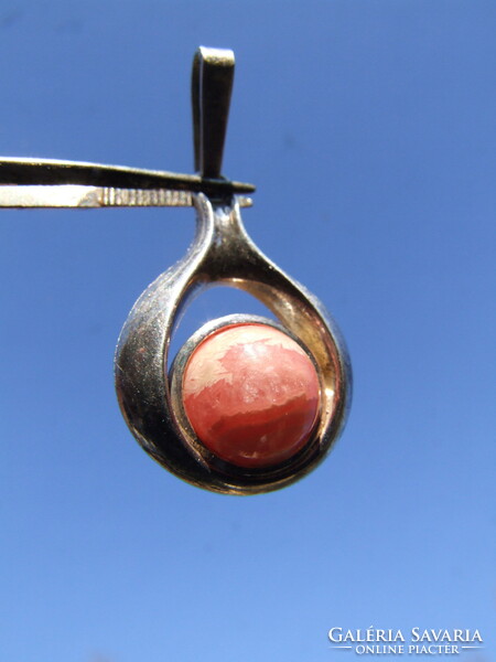 Art deco silver pendant (231217)