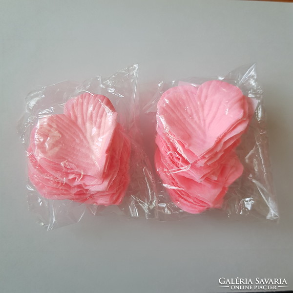 200db szív alakú virágszirom, rózsaszirom, szirom