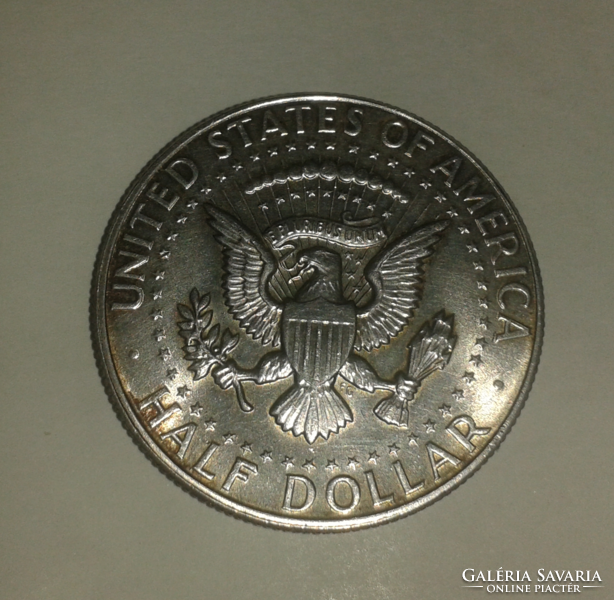Kennedy silver half dollar 1967