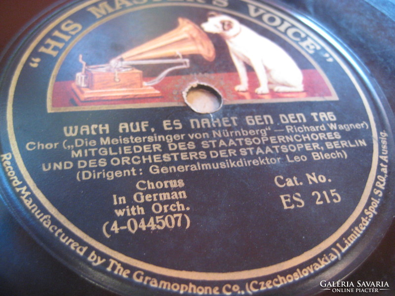 Gramophone record, hig masters voice, Wagner: Nuremberg master singers ........