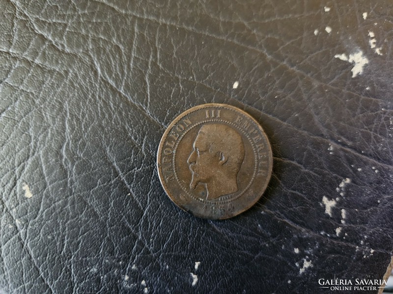 1854 10 centesimes France