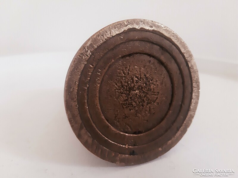 Antique copper lighter from bullets, prisoner of war work