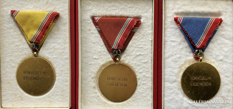 National Defense Merit Medal. Engraved type (after 10, 15, 20 years) - socialist award