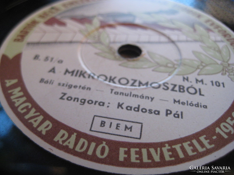 Gramophone record, kodály: from the microcosm