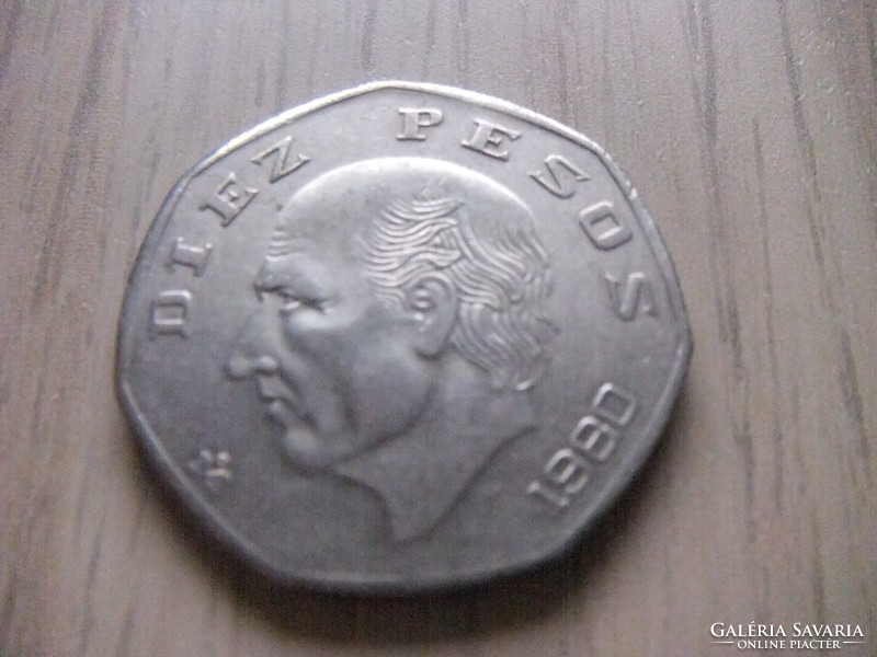 10 Pesos 1980 Mexico
