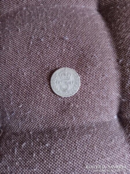 V. György ezüst 3 penny II. (1917)