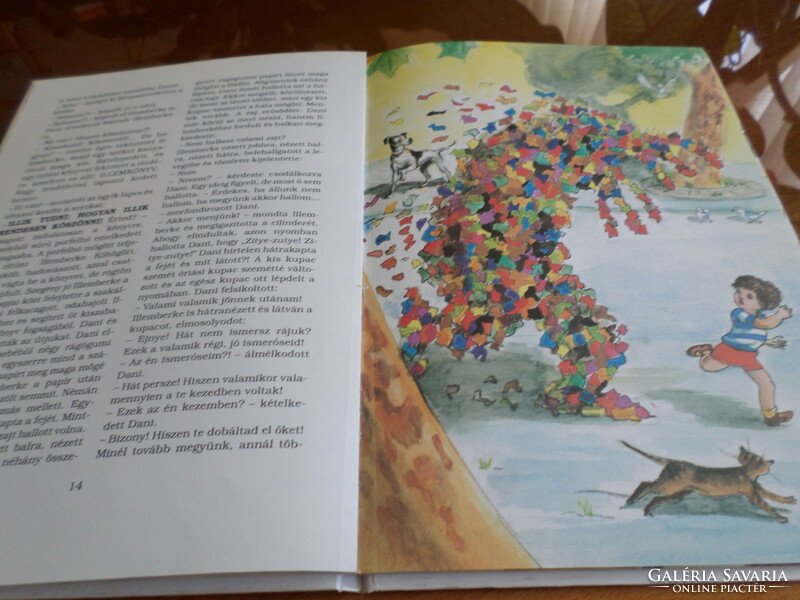 Rare! The stories of Szilvia Dallos in Kindergarten were drawn by Martsa Piroska, 1998