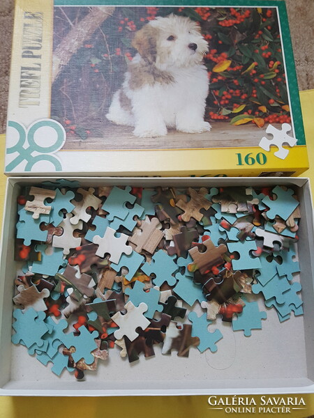 Puzzle 160 darabos kutyusos