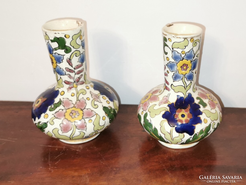 Pair of vases by Ignatius Fischer