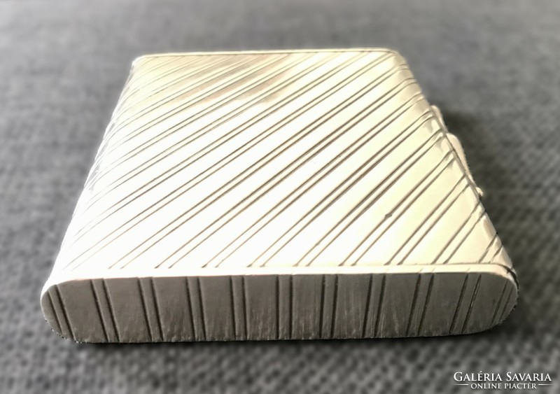 Silver cigarette case - 154gr.