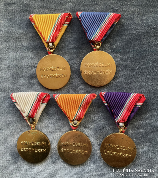 National Defense Merit Medal 10, 20, 25, 30 and 35 years old - socialist award