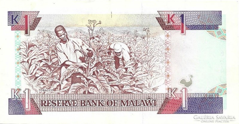 1 kwacha 1992 Malawi Gyönyörű