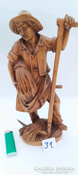 Wood statue